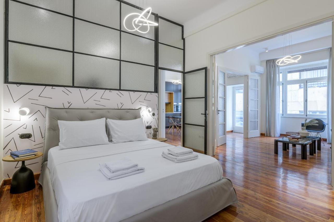 3Bdr Modern Design & Bright Interiors In Plaka Apartment Atena Exterior foto
